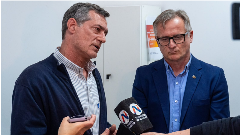 Verdecchia: “Ni cuando fui intendente ni ahora como senador voy a ceder ante las mafias”